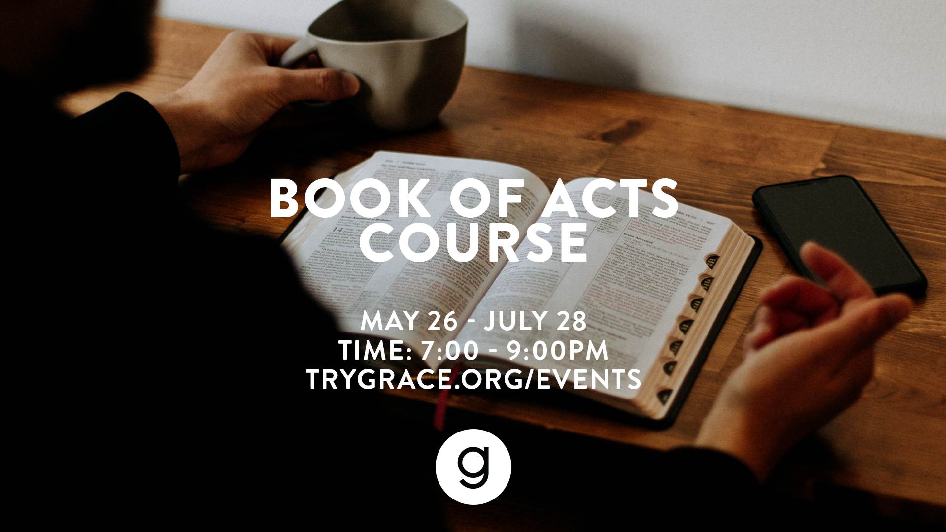 Link to Book of Acts Course detail page